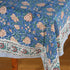 Block Printed Cotton Table Cover - 180 x 130 cms